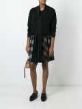 checked skirt