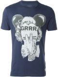 portrait print T-shirt