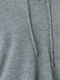 metal edge hooded jumper