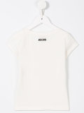 embroidered face T-shirt