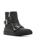 buckled ankle boots