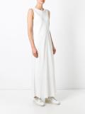 satin maxi dress