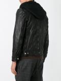 hooded multi-pocket jacket