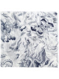 Sea Storm print scarf