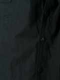 hooded flared coat
