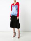 v-neck blouse 