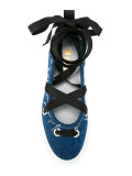 denim ballerinas 
