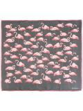 flamingo print scarf 