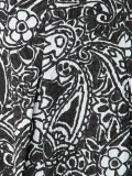 paisley midi skirt