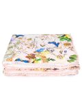 floral padded blanket