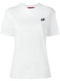 logo embroidered T-shirt