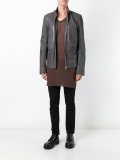 zipper collar jacket