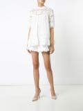 embroidered detail shorts 