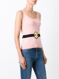 embellished knitted tank