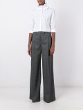 ruffle collar shirt
