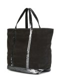 sequin trim shopper 