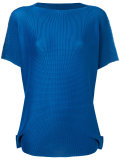accordion knit top