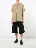 laced short sleeve T-shirt