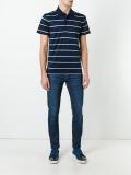striped polo shirt