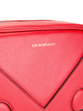 logo print shoulder bag