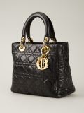 'Lady Dior'中号手提包