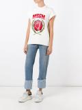 short-sleeve logo sweatshirt 