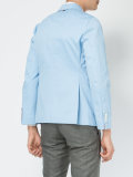 cropped sleeve blazer