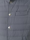 high neck gilet