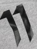 embroidered asymmetric scarf