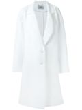 oversized single breasted coat