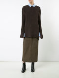 ribbed detail jumper 