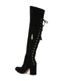 lace-up detailing boots
