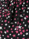 star print shift dress