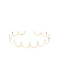 18kt yellow gold 'Crown Choker' necklace