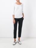 three-quarters sleeve T-shirt