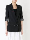 double breasted blazer