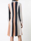 keyhole neckline dress