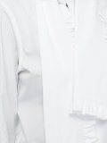 ruffled trim shirt 