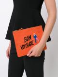 'Bon Voyage' clutch