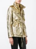 textured military jacket