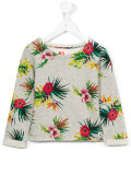 floral sweatshirt