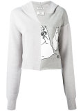 moomin print hoodie