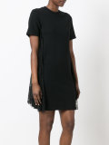 lace T-shirt dress