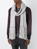 plain knitted scarf 
