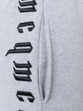 goth logo track pants