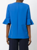 trumpet sleeve blouse