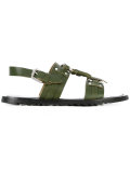 buckled sandals 
