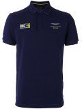 chest print polo shirt