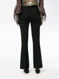 high waisted flared trousers