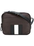 zipped messenger bag 